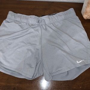Cotton Light Grey Nike Shorts size Small